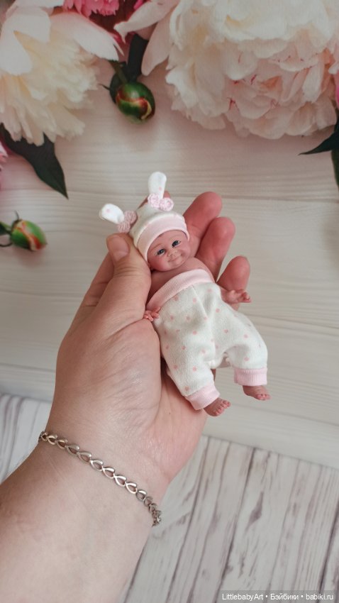 Силиконовая малышка 11 см (фото 4)