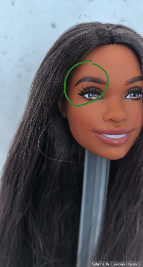 Голова Barbie Fashionistas 240 (фото 6)