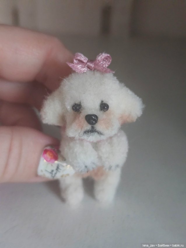 Малыши бишоны миниатюра для кукол