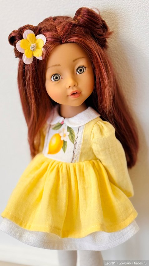 Очаровательный солнечный комплект для малышек Готц 36 см (фото 3)