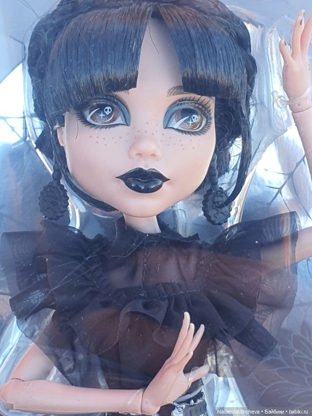 Monster High x Wednesday Addams Rave'N (Skullector), NRFB (фото 7)