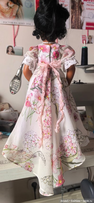 Платье Ампир для кукол Старлетт (фото 5)