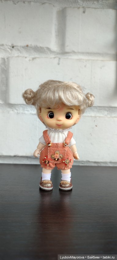 Одежда, обувь для YMY mini, Lati white