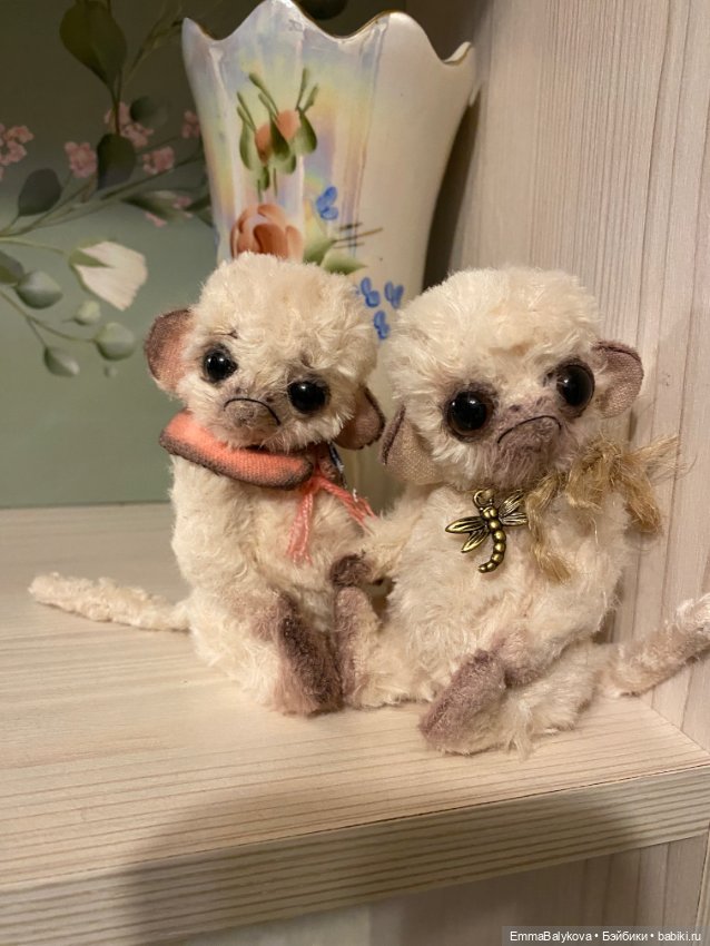Пара Обезьянок — Авторские игрушки