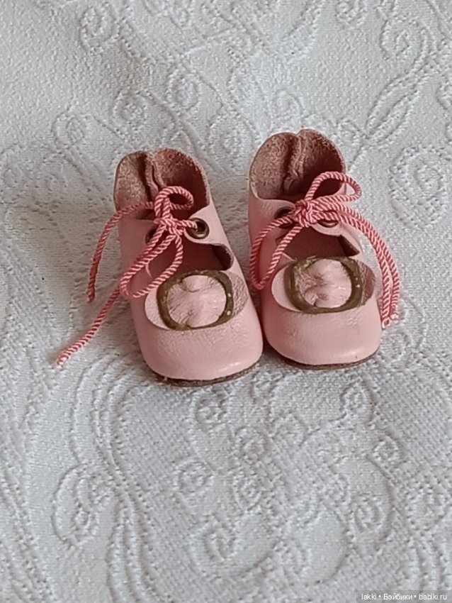 Туфельки для антикварной куклы (фото 5)