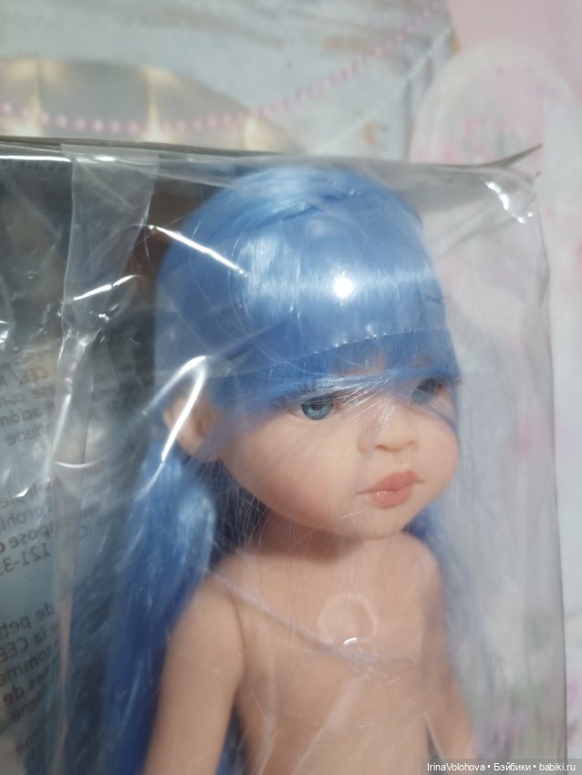 Кукла Лиу с голубыми волосами (фото 2)