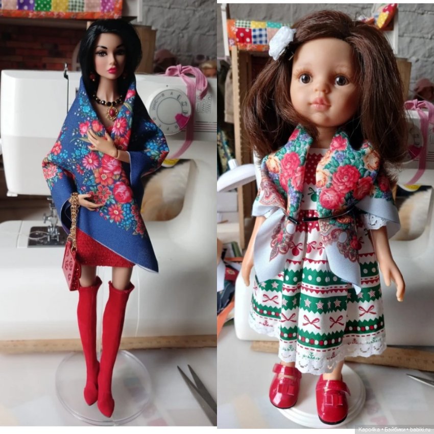 Платки для кукол и игрушек (фото 10)