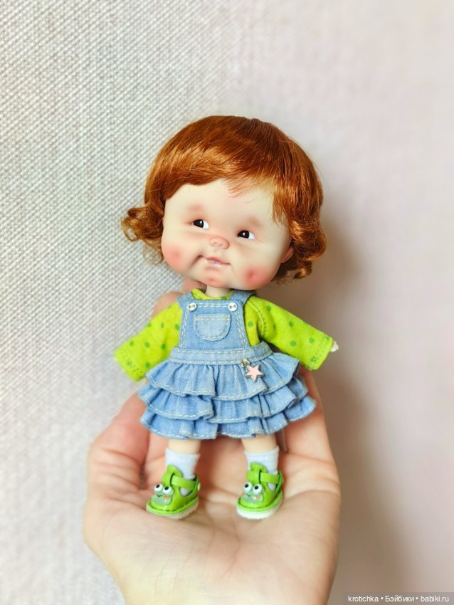 Полинка - крошка ob11 — Авторские куклы (фото 6)