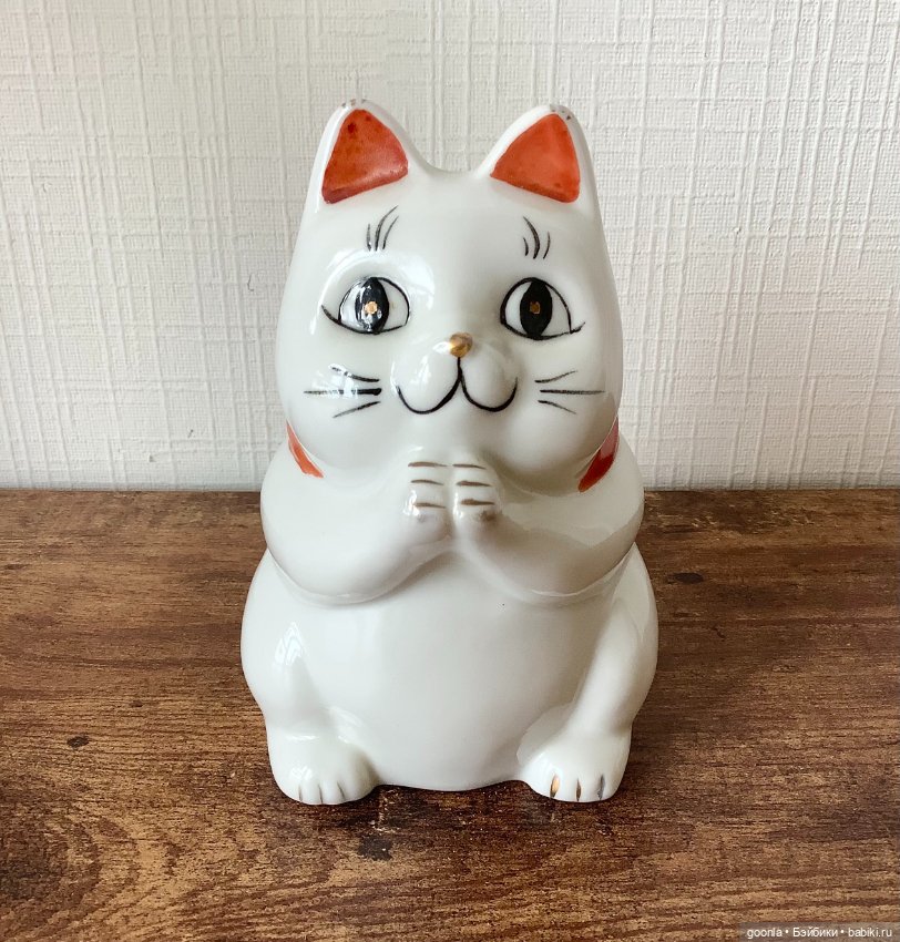 Котик Манеки на удачу — Статуэтки