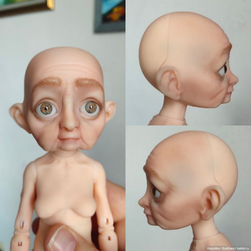 Шарнирная BJD бабушка 29 см