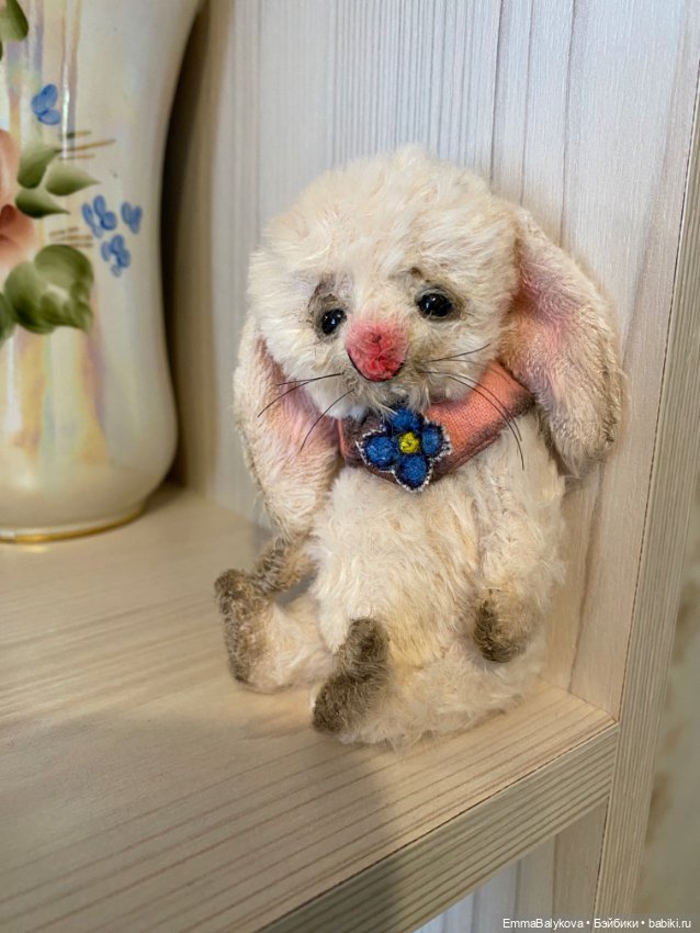 Зайка Соня🍭 — Авторские игрушки (фото 4)