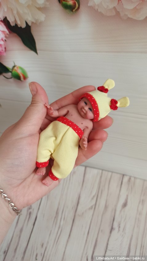 Силиконовая малышка 11 см (фото 4)