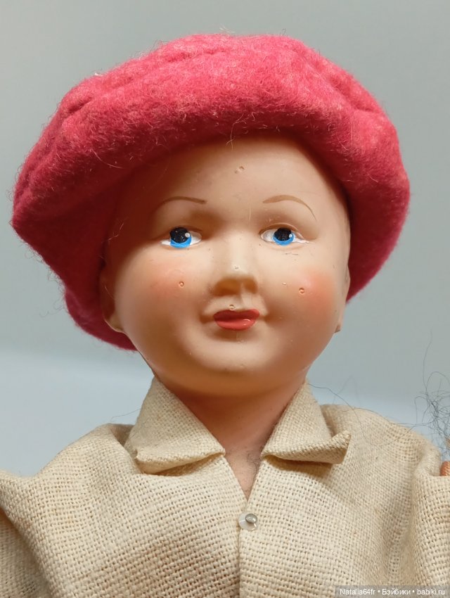 Petitcollin кукла из целлулоида Франция 27 см 50х годов (фото 4)