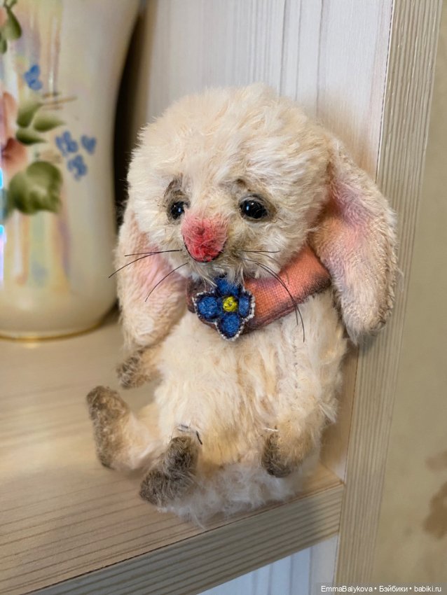 Зайка Соня🍭 — Авторские игрушки (фото 3)