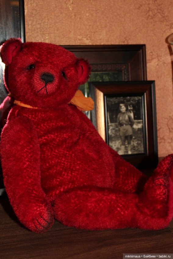 Мишка тедди - Красное Яблочко (фото 2)