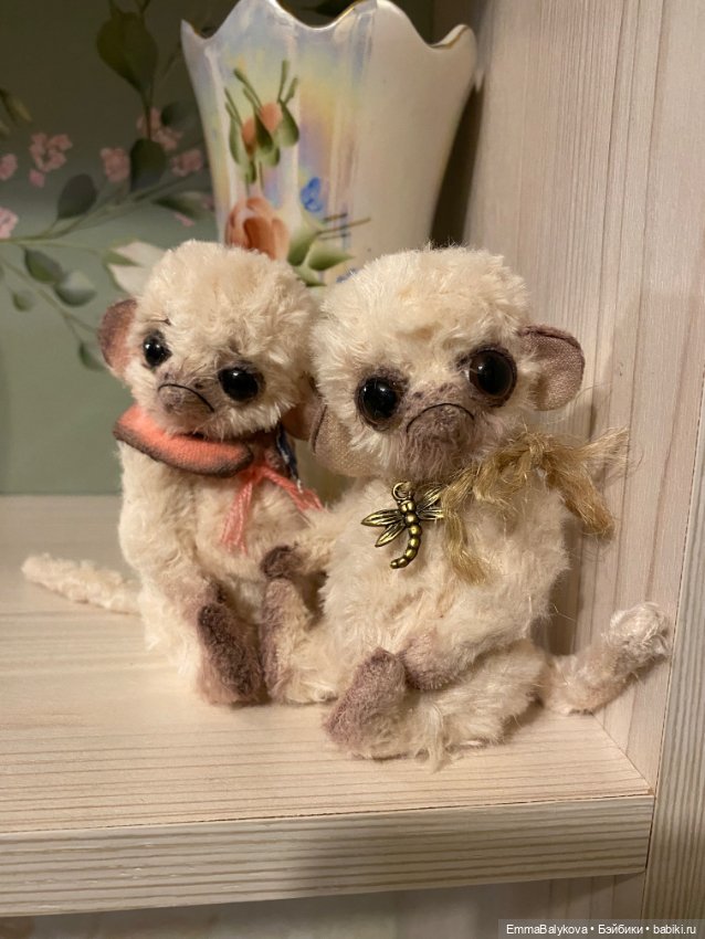 Пара Обезьянок — Авторские игрушки (фото 2)