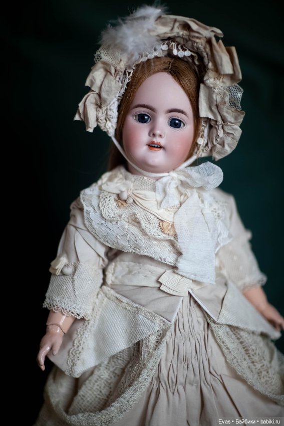 Боннет для антикварной куклы (фото 4)