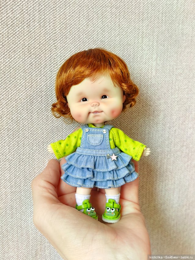 Полинка - крошка ob11 — Авторские куклы (фото 8)