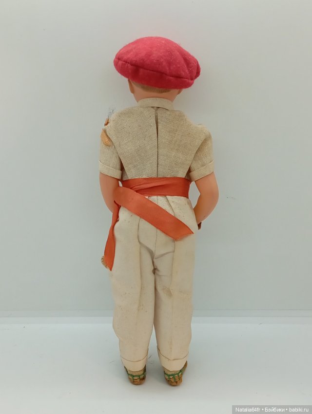 Petitcollin кукла из целлулоида Франция 27 см 50х годов (фото 6)