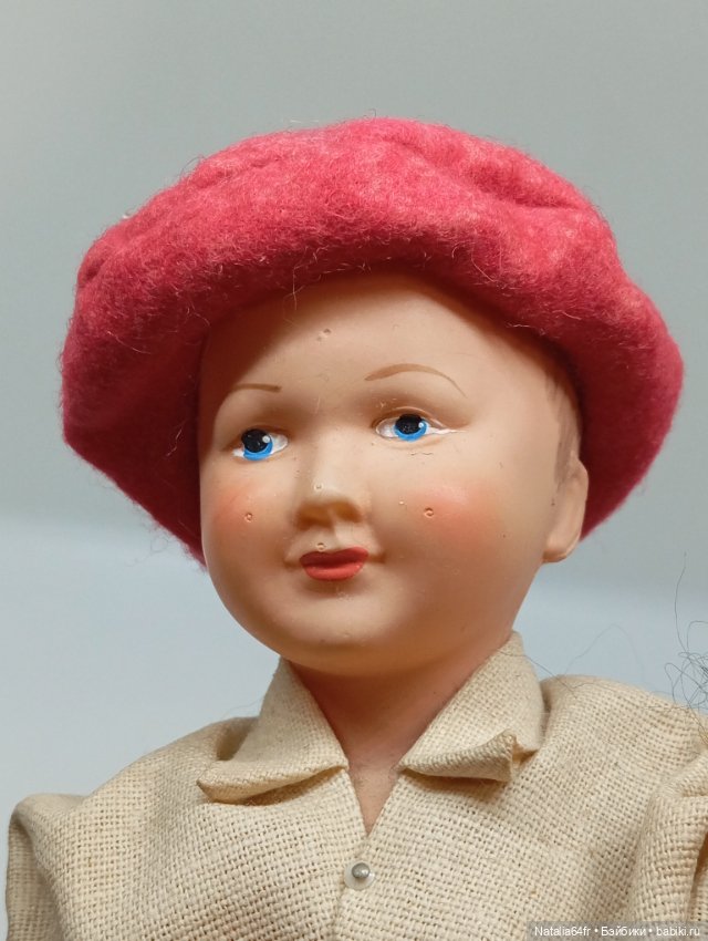 Petitcollin кукла из целлулоида Франция 27 см 50х годов (фото 3)