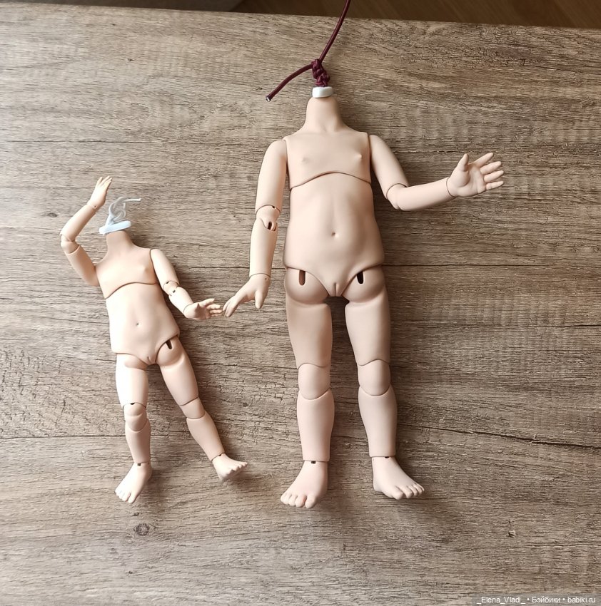 Лот БЖД тел для Паола Рейна и мини Паола Рейна Г. Карповой (фото 4)