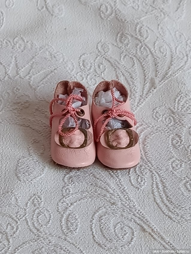 Туфельки для антикварной куклы (фото 6)