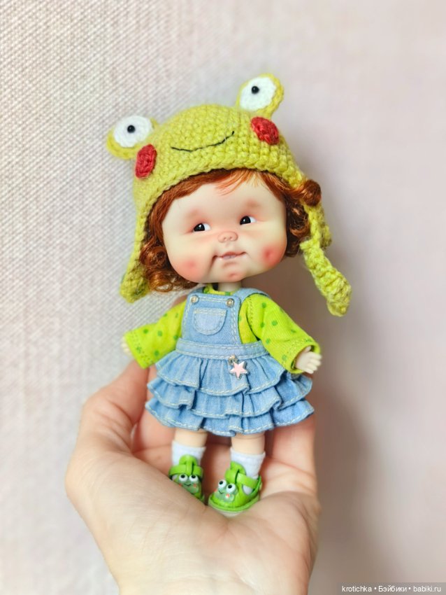 Полинка - крошка ob11 — Авторские куклы (фото 7)