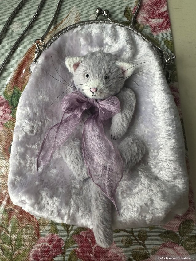 Продам сумочку фермуар Котик (фото 2)