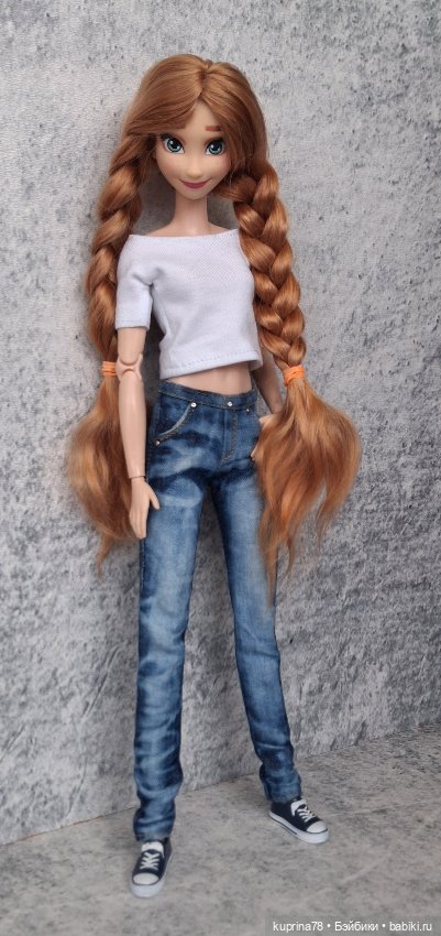 Джинсы на высокую барби — Одежда для кукол (фото 3)
