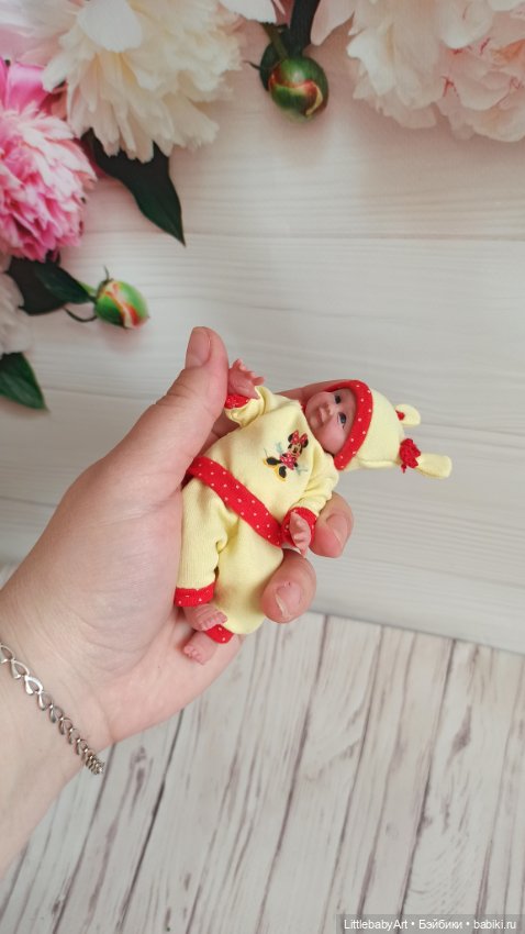 Силиконовая малышка 11 см (фото 2)