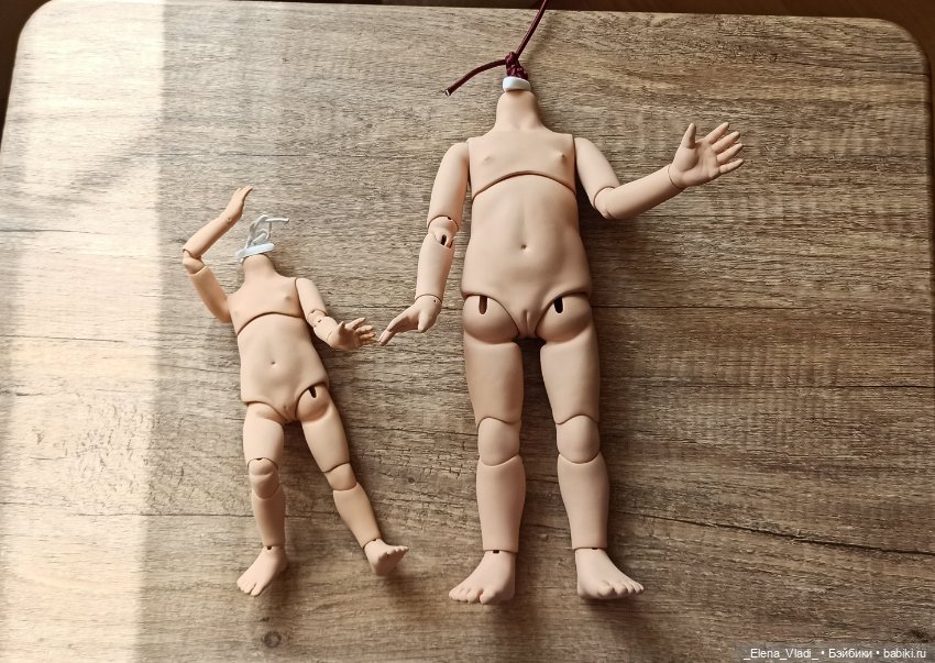 Лот БЖД тел для Паола Рейна и мини Паола Рейна Г. Карповой (фото 5)