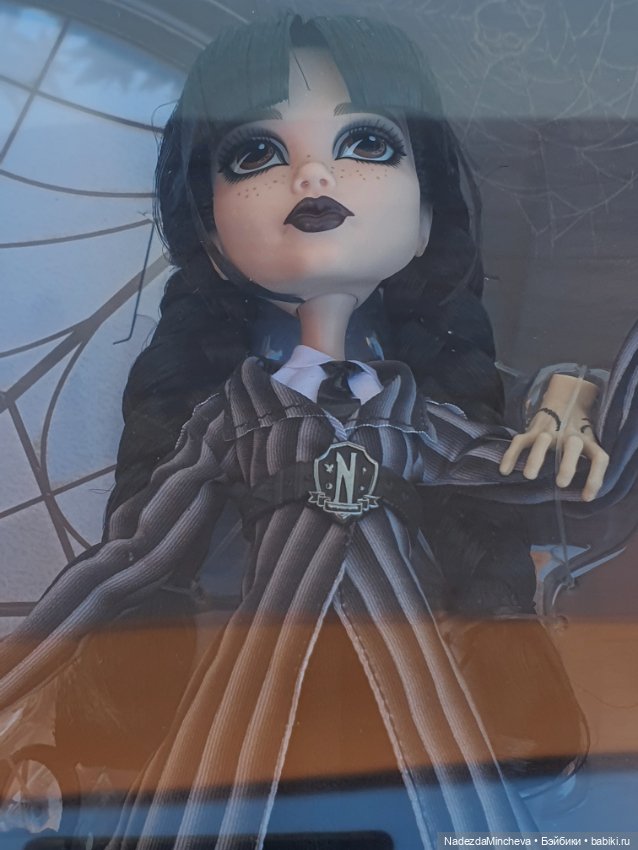 Уэнсдей Аддамс (Wednesday Addams) Monster High, НРФБ (фото 3)