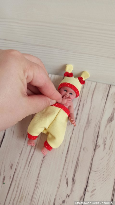 Силиконовая малышка 11 см (фото 5)