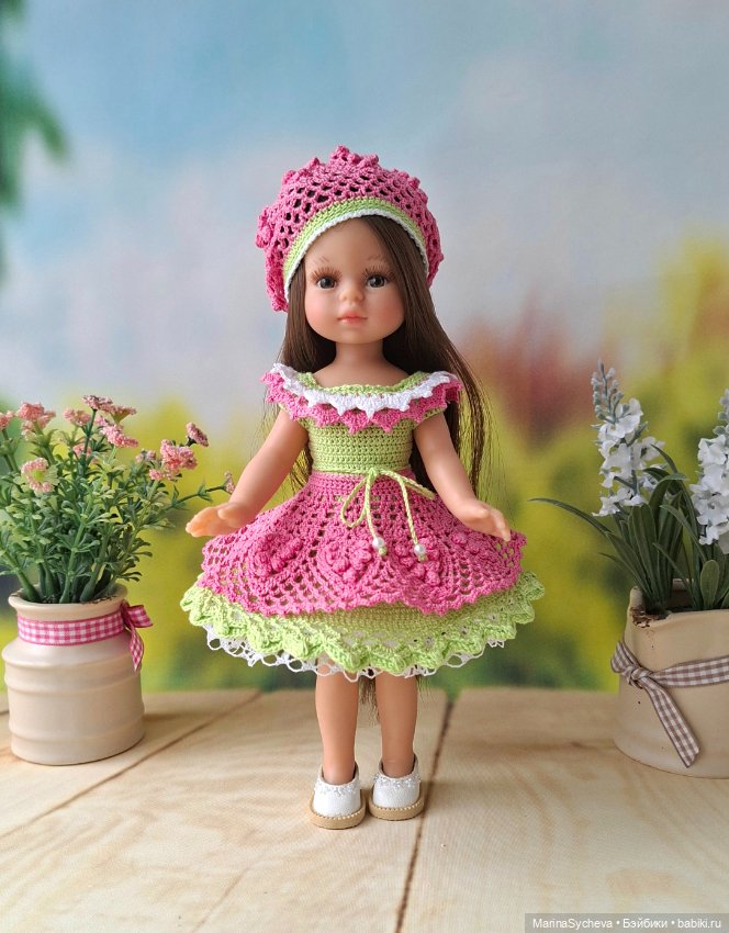 Одежда для куклы мини Паола Рейна