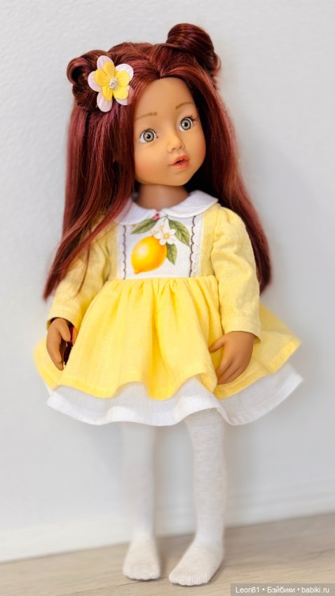 Очаровательный солнечный комплект для малышек Готц 36 см (фото 4)