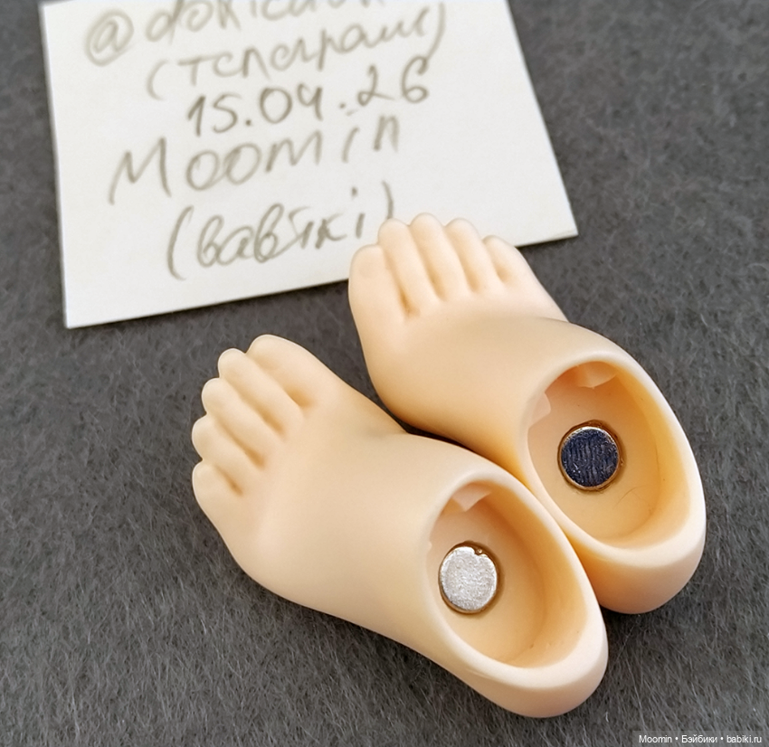 Каблучные (супервысокие, Kill-heeled feet) стопы для MiniFee Active Line (фото 5)