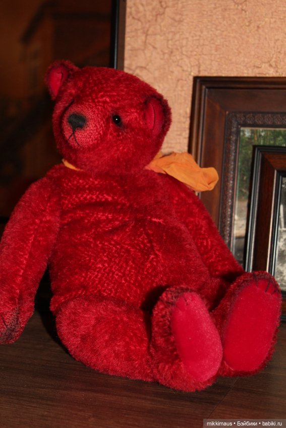 Мишка тедди - Красное Яблочко