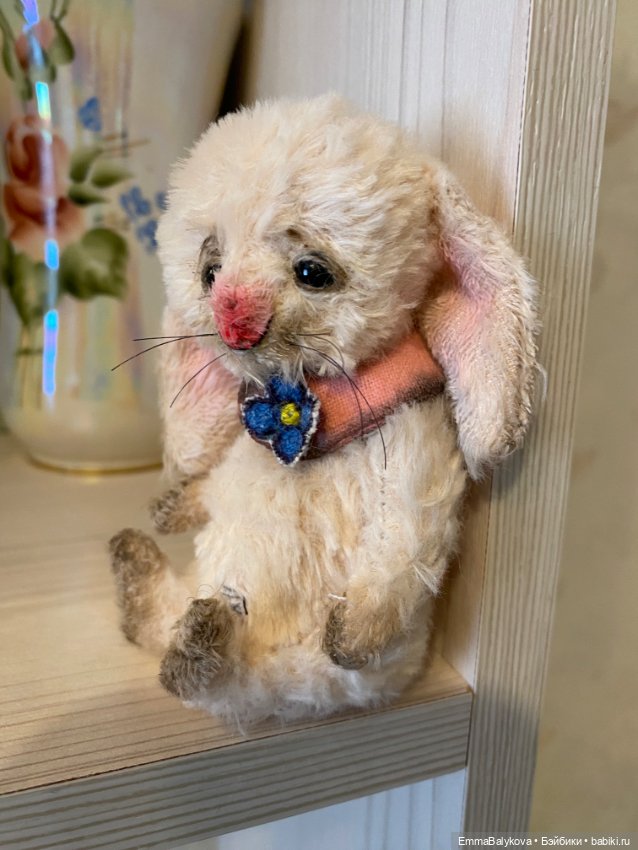 Зайка Соня🍭 — Авторские игрушки (фото 5)