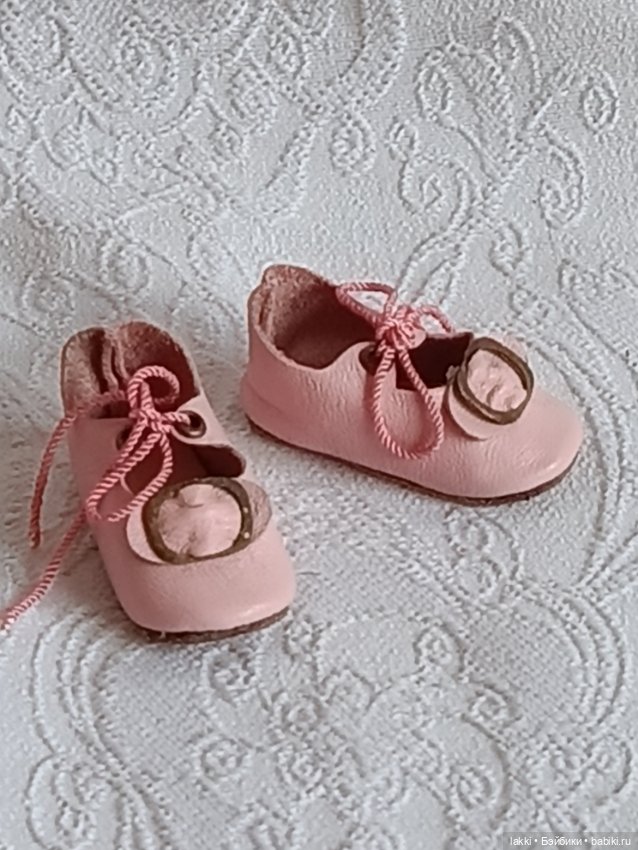 Туфельки для антикварной куклы (фото 4)