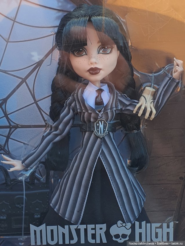 Уэнсдей Аддамс (Wednesday Addams) Monster High, НРФБ (фото 7)
