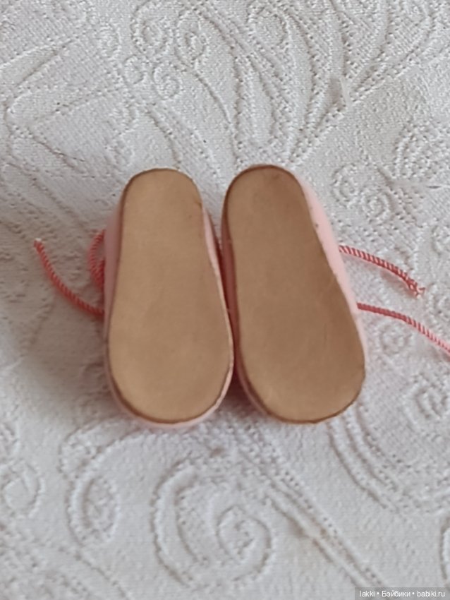 Туфельки для антикварной куклы (фото 8)