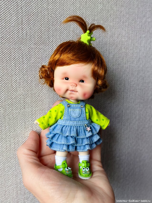 Полинка - крошка ob11 — Авторские куклы (фото 5)