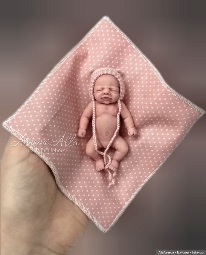 Реалистичный силиконовый пупсик (фото 4)