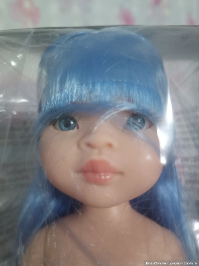 Кукла Лиу с голубыми волосами (фото 5)