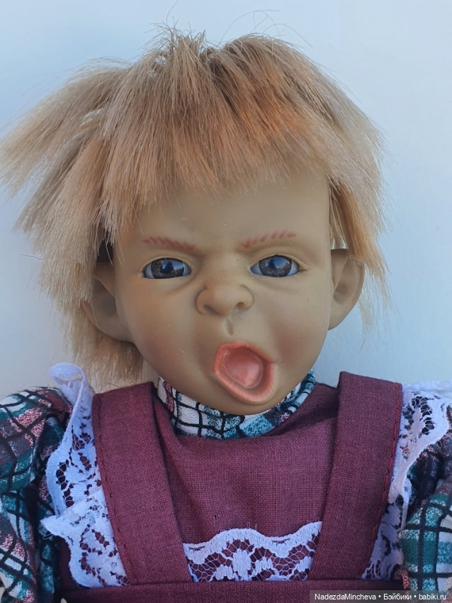 Винтажная испанская характерная кукла Berenguer, 90-е (фото 3)