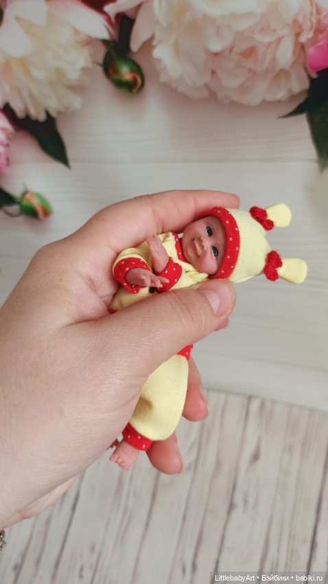 Силиконовая малышка 11 см (фото 3)