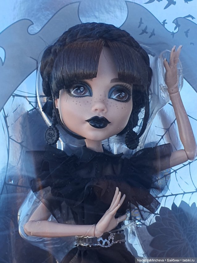 Monster High x Wednesday Addams Rave'N (Skullector), NRFB (фото 5)
