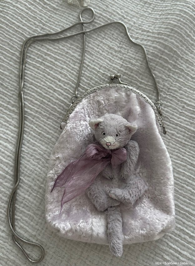 Продам сумочку фермуар Котик (фото 4)