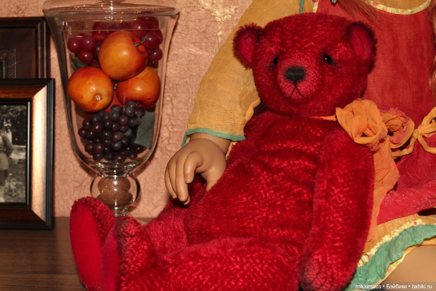 Мишка тедди - Красное Яблочко (фото 3)