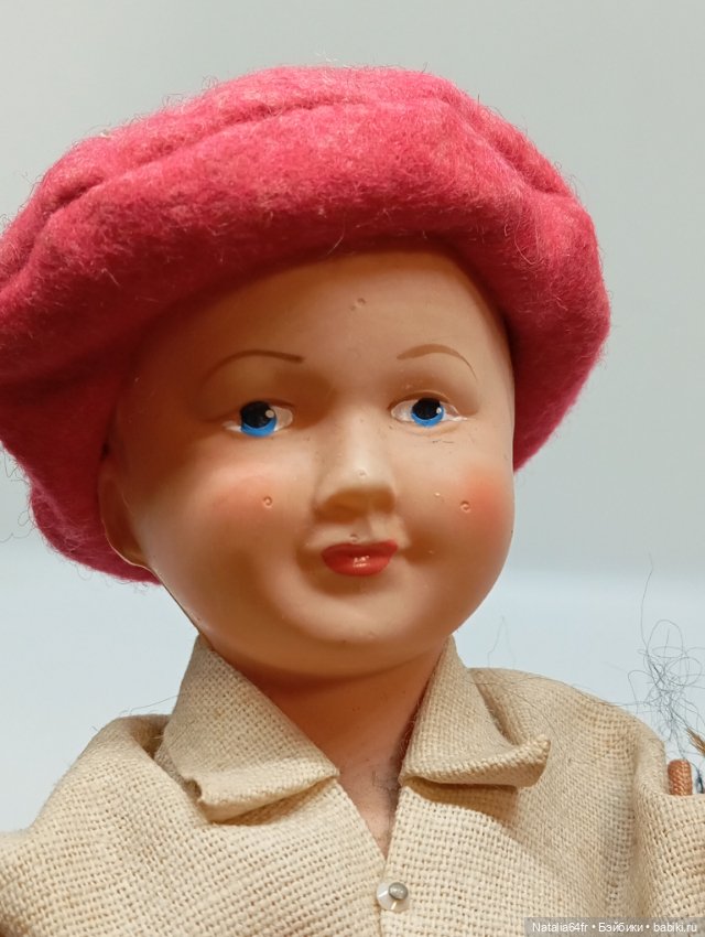 Petitcollin кукла из целлулоида Франция 27 см 50х годов (фото 8)